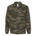 thumbnail image 1 of Independent Trading B20876626 Coupe-Vent Imperméable Veste de Coach , Camouflage Forêt - Extra Grand, 1 of 1