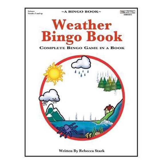 Bingo Books: Weather Bingo Book: Complete Bingo Game In A Book (Paperback)