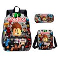 thumbnail image 1 of Mochila periférica de Anime Roblox Game para hombres y mujeres, juego de cuatro piezas, mochila escolar para estudiantes de primaria y secundaria, 1 of 4