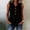 A1 Black, variant on Womens Flowy Linen Tank Top Collared Henley Shirts V Neck racerback Tops Crop Tops Tunic Top Loose Fit Cami Flowy Shirts Sleeveless Layering Camisoles Mexican Shirts Boho Shirts Work Vests