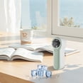 thumbnail image 4 of Fan Handheld Portable Handheld Turbo Fan Mini Handheld Fan Portable Fan for Travel Small Fan Handheld Fan Mini Handheld Turbo High Speed Small Fan USB Charged Iced Hanging Fan Portable Bladeless Fan, 4 of 5