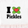 thumbnail image 4 of Inktastic I Heart Pickles Girls Toddler Dress, 4 of 5