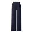 thumbnail image 5 of FASHIONPANT Fashion Casual Pants For Women Dress Wide Leg Work Slacks Stretchy Straight High Waisted Pants, 5 of 6