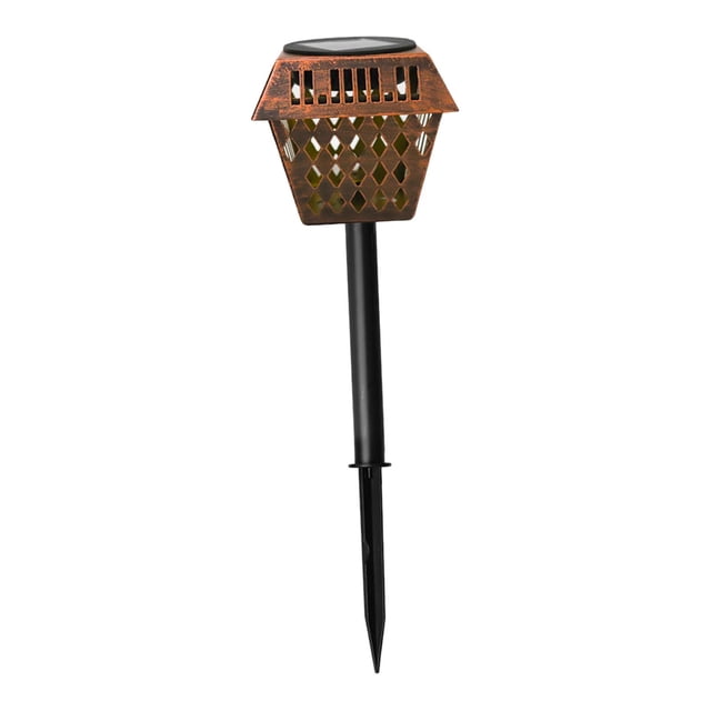 Luces LED solares para jardín, con energía solar, para decoración de jardín, decorativas para exteriores Diamante Zulema Lámpara de césped al aire libre