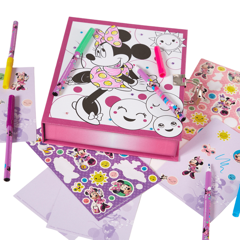 Minnie Mouse 30PC Stationery Set For Little Girl, Preschool and Art 