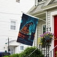 thumbnail image 3 of Halloween House Flags, Halloween Vintage Witch Hat Black Cat A Halloween Decor Double Sided Outdoor Flag with Grommet, Decorative Flags for Garden YardHalloween Decorations, Porch Flag 3x5FT, 3 of 6