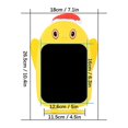 thumbnail image 2 of LCD Writing Tablet Christmas Hat Cartoon Owl Shape Children Yellow Drawing Graffiti Board, 2 of 3