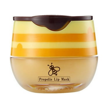Deals Up to 50% Off! Bee Balm Lip Balm Honey Pot,Propolis Moisturizing Honey Lip Mask Lip Balm,Hydrating Prevention Dry And Cracked Lip Scrub Exfoliato Christmas Gifts for Women