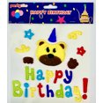thumbnail image 3 of Serafina Home Happy Birthday Party Gel Clings For The Home And Office Windows, 3 of 4