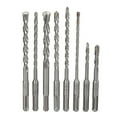 thumbnail image 2 of Embouts de Forage en Béton, 2 Flûtes 8 Pcs Embout de Forage pour Pierre, 2 of 8