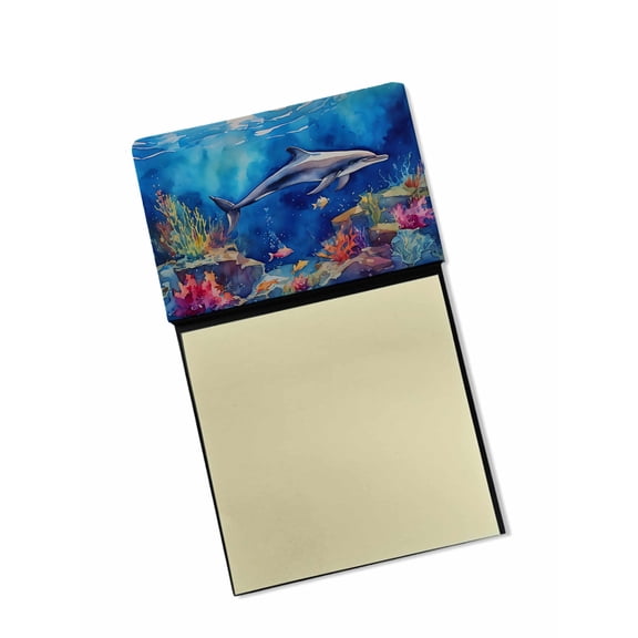 Dolphin Sticky Note Holder 3.25 in x 5.25 in