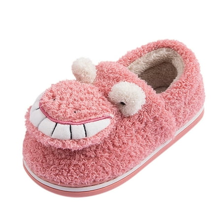 

Binmer Toddler Kids Home Slippers Baby Girls Boys Cartoon Warm Indoors Floor Shoes
