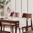 thumbnail image 3 of Rdsfhsp 4th of July Table Runner American Flag Freedom Boots Table Runners Independence Day Patriotic Stars Red Stripes Linen Dresser Scarf Kitchen Table Decor for Memorial Day 13x72 Inch, 3 of 5