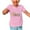 Pink, variant on GERsome Toddler Girls T-Shirt Short Sleeve Shirt Bunny Print Cute Summer Tops Tees Gnome Graphic Boys Crewneck Tees Sizes 3-14 Years, White/3-4 Years