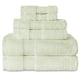 thumbnail image 1 of Gogreen Juego de Toallas de Baño 100% Algodón de 6 Piezas, 2 Toallas de Baño, 2 Toallas de Mano y 2 Toallitas, Toallas Muy Absorbentes para Baño, Gimnasio, Hotel (Verde Salvia), 1 of 7