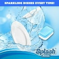 thumbnail image 6 of Splash Rinse Dishwasher Cleaner Tablets - Deep Cleaning For All Dishwasher Machine Models, 6 of 6