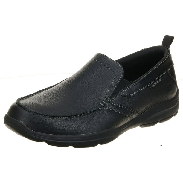 Zapatos Skechers de corte holgado Harper Forde, mocasines sin cordones para hombre