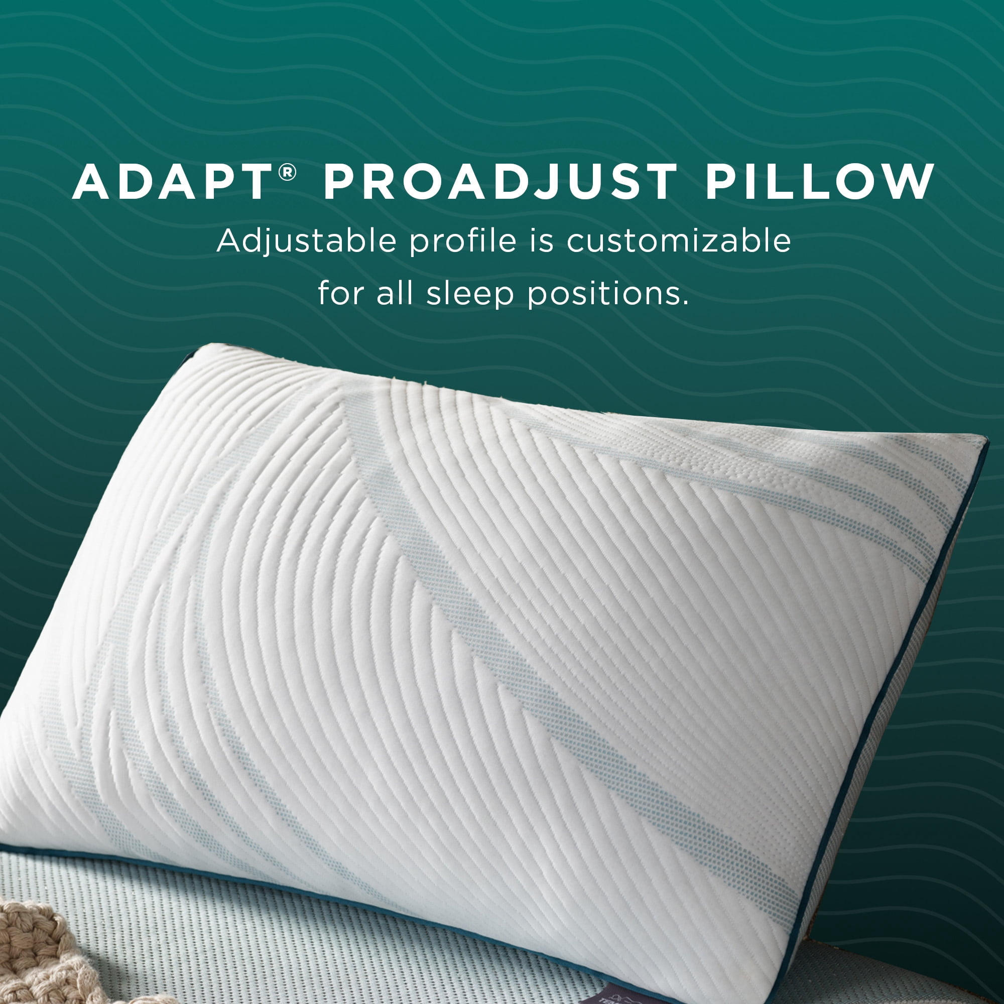 Tempur-Pedic TEMPUR-Adapt® ProAdjust Pillow - Queen, Adult