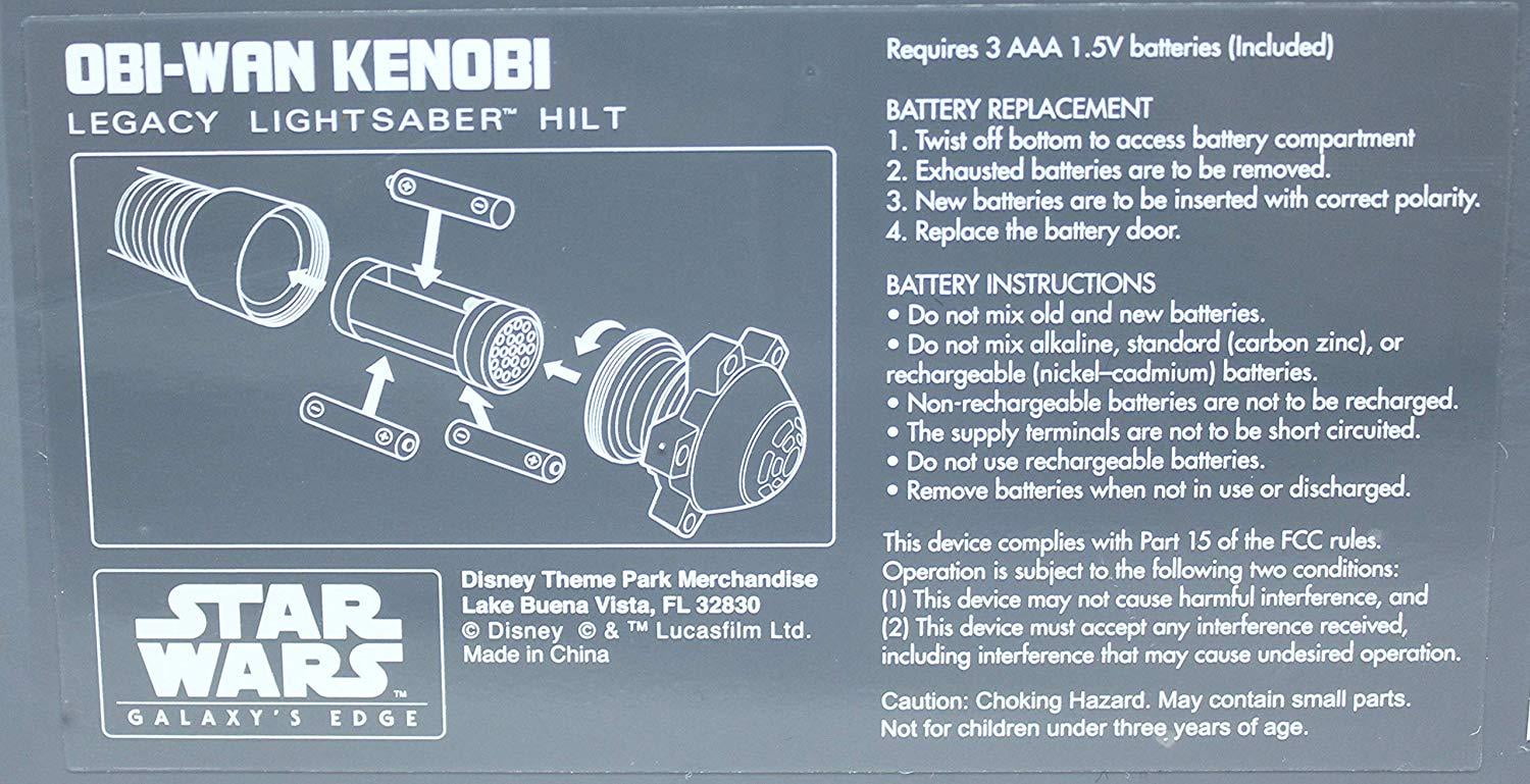 Edge Obi Wan Kenobi Lightsaber Legacy 