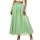 thumbnail image 3 of TaTaai Women's Spring Summer Chiffon Skirt Printed A Line Elastic Waist Maxi Long Skirt Flowy Casual Beach Daily Gift, 3 of 7