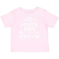 thumbnail image 3 of Inktastic Mimi and Papa Love Me Boys or Girls Baby T-Shirt, 3 of 5