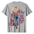 thumbnail image 4 of Women's Vintage Dolly Shirts Parton Memorial T-Shirt Crewneck Short Sleeve T Shirts Casual Country Music Shirt Tops Fashion Graphic Tees Tshirt XXXL, 4 of 4