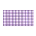 thumbnail image 2 of Dailycode Purple White Gingham Bathroom Rugs Non Slip Absorbent Soft Plush Quick Dry Bath Mat, 39"x20", 2 of 8