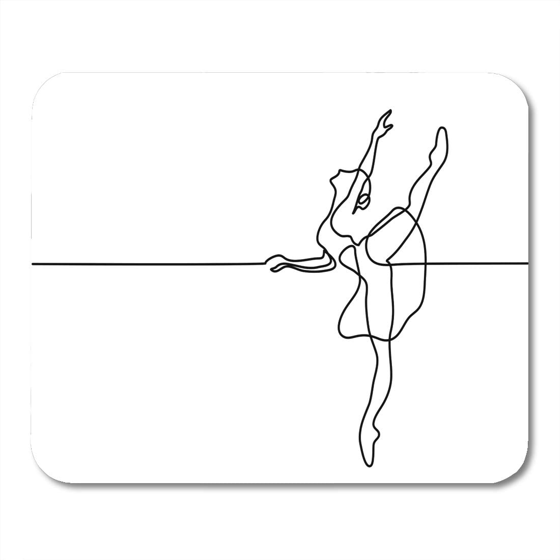 Kdagr Woman Continuous Line Drawing Ballet Dancer Ballerina Dance Love Oneline Mousepad Mouse Pad Mouse Mat 9x10 Inch Walmart Com Walmart Com Kdagr Woman Continuous Line Drawing Ballet Dancer Ballerina Dance Love Oneline Mousepad Mouse Pad Mouse Mat 9x10 Inch Walmart Com Walmart Com
