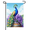 Garden Flag-1, variant on Peace and Love Pride Rainbow Garden Flag 12×18in Double Sided, Colorful Welcome Banner, Inclusive Outdoor Lawn Yard Patio and Seasonal Home Decoration