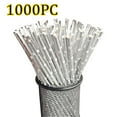 thumbnail image 2 of PHIGZNT Paper Straws,1000 Pcs Paper Drinking Straws For Wedding Party Restaurant Juice, Coffee Cold Drinks, Dessert and DIY Decoration (Stripe), 2 of 6