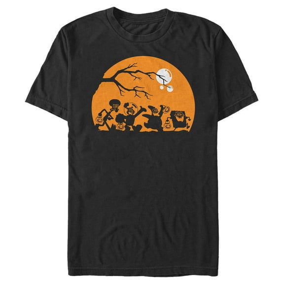 Men's SpongeBob SquarePants Halloween Trick or Treat Graphic Tee Black X Large