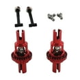 thumbnail image 4 of 2 diferenciales delanteros y traseros de 28 dientes para coche RC, accesorios para Wltoys 1:28 Rojo, 4 of 6