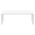 thumbnail image 6 of Compamia Vegas 86" Extendable Patio Dining Table in White, 6 of 16