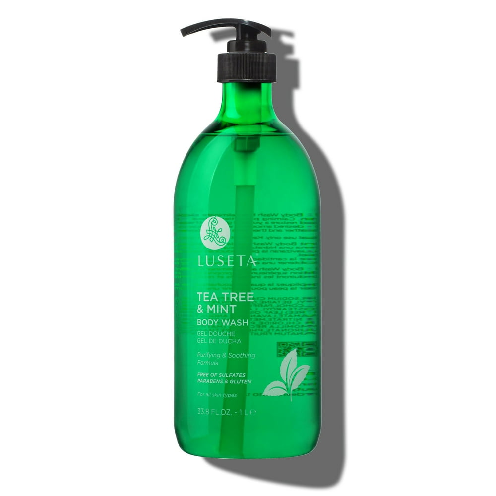 Luseta Tea Tree & Mint Oil Purifying & Soothing Body Wash for all Skin