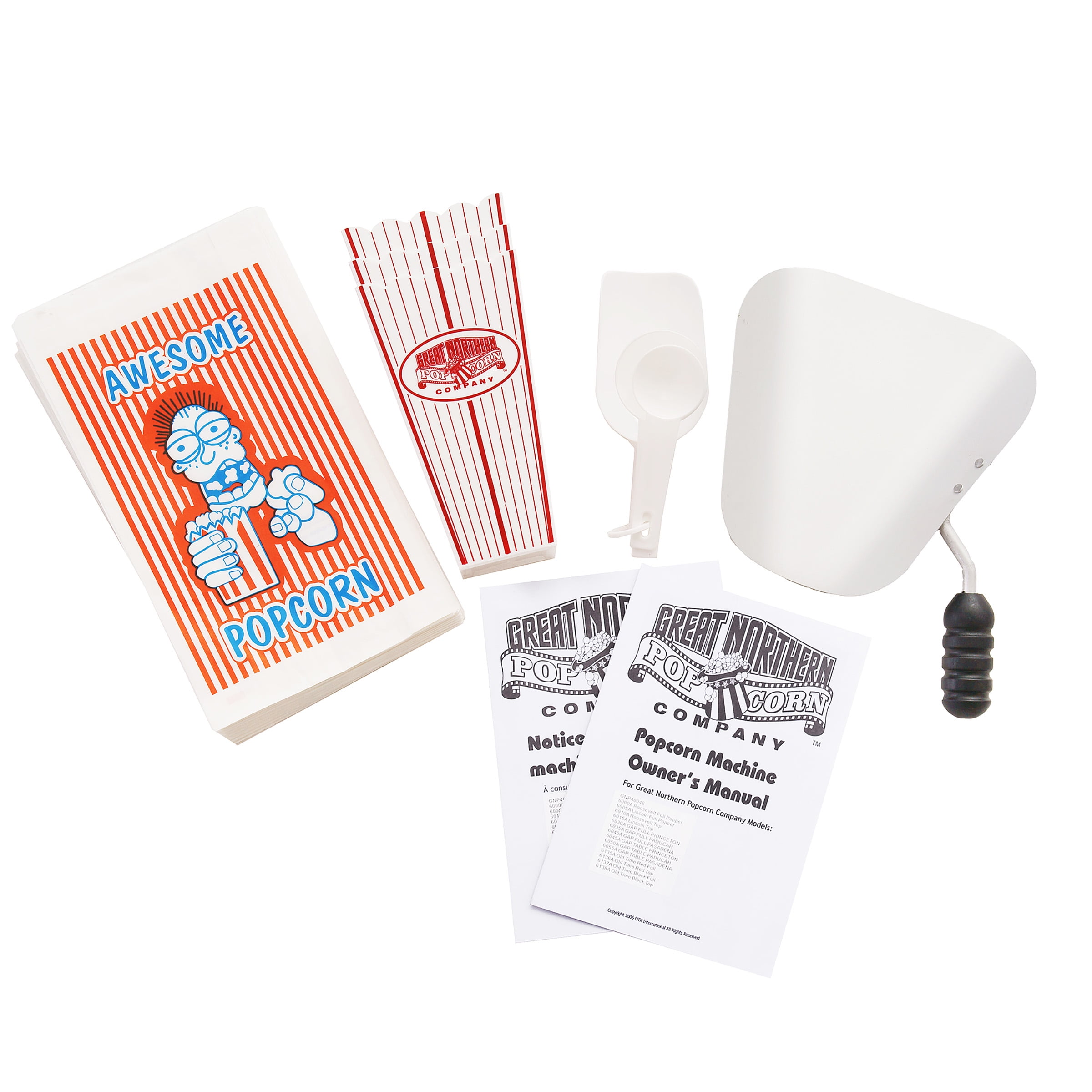 Popcorn Equipment Accessories & Supplies Starter Package for a 4