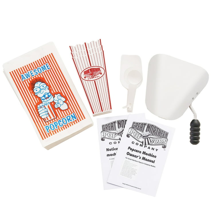 Popcorn Equipment Accessories & Supplies Starter Package for a 4-oz. Popper