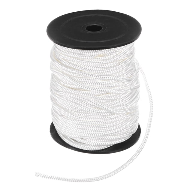 Cuerda de arranque de retroceso Uxcell 3.5mm 30m Cuerda de nylon para motosierra Blanca
