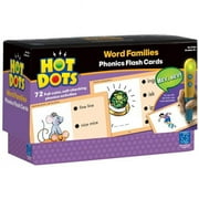 Learning Resources EI-2784BN 2 Each Hot Dots Phonics Program Set 5 Word Families