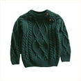 thumbnail image 1 of Cardigan à Manches Courtes, Chandail Tricoté en Molleton à Manches Longues pour Enfants, 1 of 5
