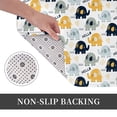 thumbnail image 6 of Sikiie Cute Elephant Print Flannel Anti-slip Floor Mat 16x24in, Thickened Dustproof Entrance Door Mat Floor Mat for Kitchen, Bathroom, Laundry Room, 6 of 7