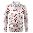 thumbnail image 1 of toraway Chemises pour Hommes Manches Longues Décontractées en Lin Automne Col à Revers Chemise Imprimée Mode Décontractée Style Deux L, 1 of 4
