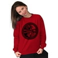 thumbnail image 4 of Dragon Yin Yang Style Symbol Balance Sweatshirt for Men or Women Brisco Brands X, 4 of 6