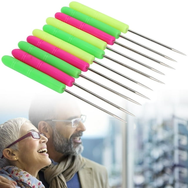 OTVIAP Outils de Retrait de Branches de Lunettes, 10 Pcs Aiguille de Retrait de Branches de Lunettes Perçage Outils de Positionnement DIY, Outil pour Lunettes