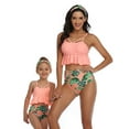 thumbnail image 2 of Mommy and Me Bathing Suit Two Piece Swimming Suit Family Matching Swimsuits Ruffle Bikini Set, 2 of 5