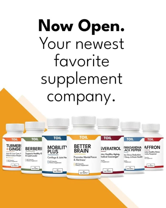 Resveratrol - Powerful Antioxidant for Healthy Aging, Cell Autophagy, & Cardio Health from Toil, a Veteran Owned Company