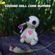 thumbnail image 4 of 26-27 Voodoo Doll Cone Burner, Smoke Coming Out of The Eyes and Corners of The Mouth, Voodoo Doll Incense Burner, 4 of 5