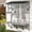 Large-Gray, variant on TIMHAKA Cat Catio, Cat Window Perch for Large Indoor Pets, Wooden Window Hammock for Sunbathing, Napping & Overlooking, Gery