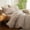 Brown White Gingham, variant on Gingham Duvet Cover Queen Size Brown White Plaid Checkered Comforter Cover 3 Pcs Breathable Durable Washed Cotton Duvet Cover Set Grid Bedding Set