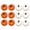 Orange, variant on Desktop Ornament Pumpkins Pumpkins Model Decoration Foam Pumpkin Display for Seasonal and Tabletop,5.7x4.5 cm,Orange