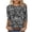 Dark Gray, variant on Women's Long Sleeve Glitter Tops Crewneck Pullover Sweater Basic Casual Solid Color Tunic Tops Black XL
